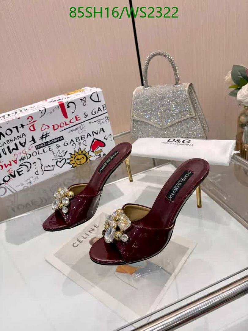 D&G-Women Shoes Code: WS2322 $: 85USD