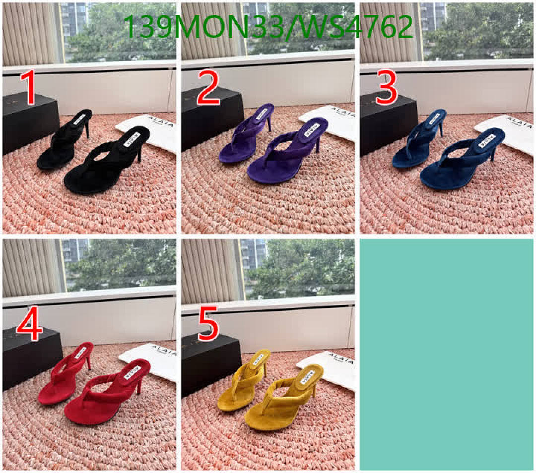 Alaia-Women Shoes Code: WS4762 $: 139USD
