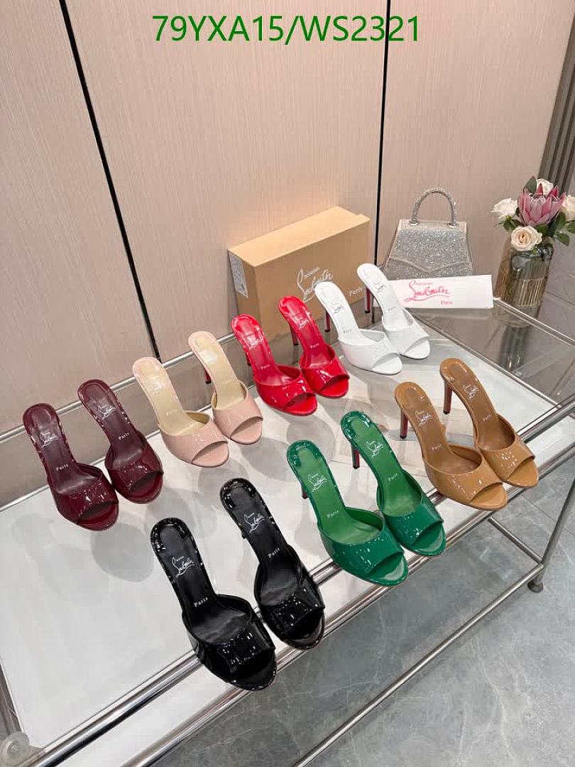 Christian Louboutin-Women Shoes Code: WS2321 $: 79USD