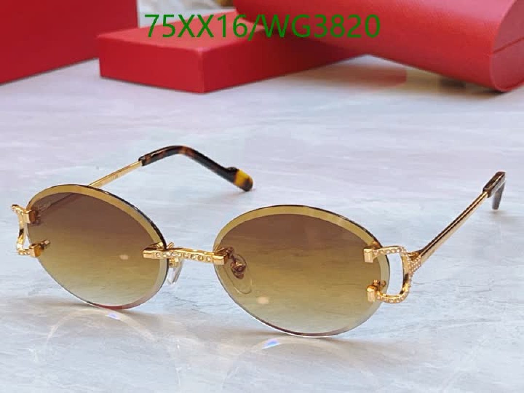 Cartier-Glasses Code: WG3820 $: 75USD