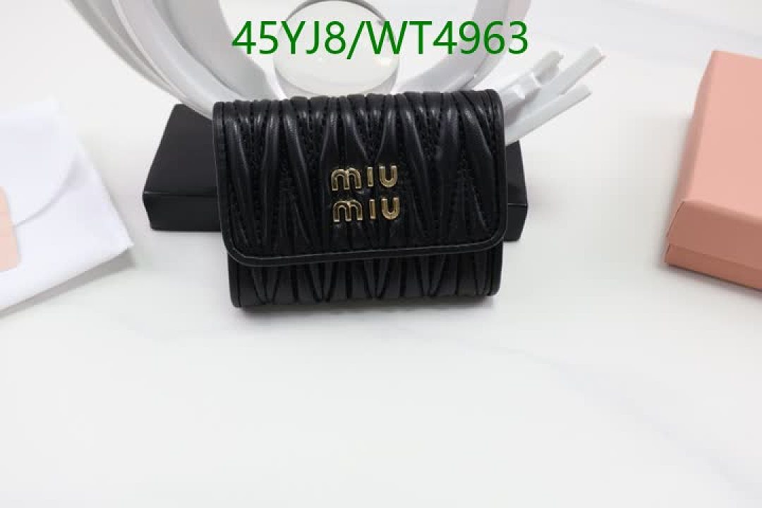 Miu Miu-Wallet-4A Quality Code: WT4963 $: 45USD