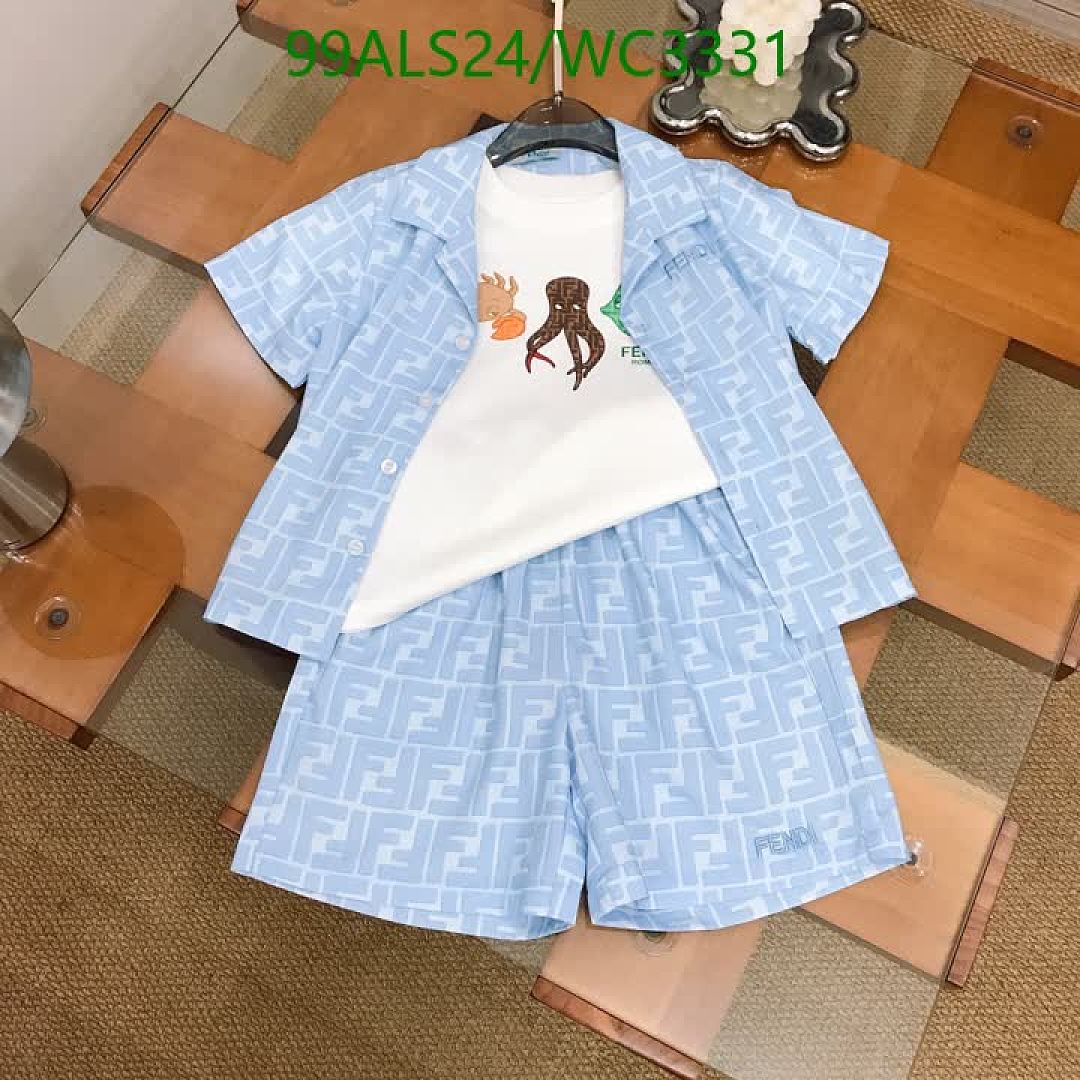 Fendi-Kids clothing Code: WC3331 $: 99USD