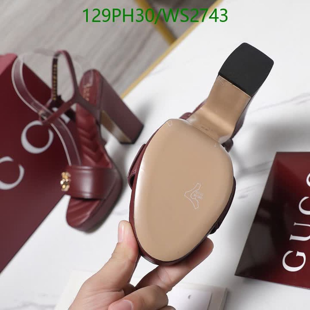 Gucci-Women Shoes Code: WS2743 $: 129USD