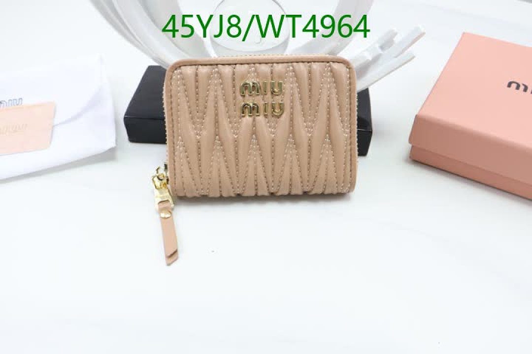 Miu Miu-Wallet-4A Quality Code: WT4964 $: 45USD