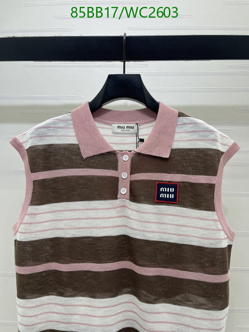 Miu Miu-Clothing Code: WC2603 $: 85USD