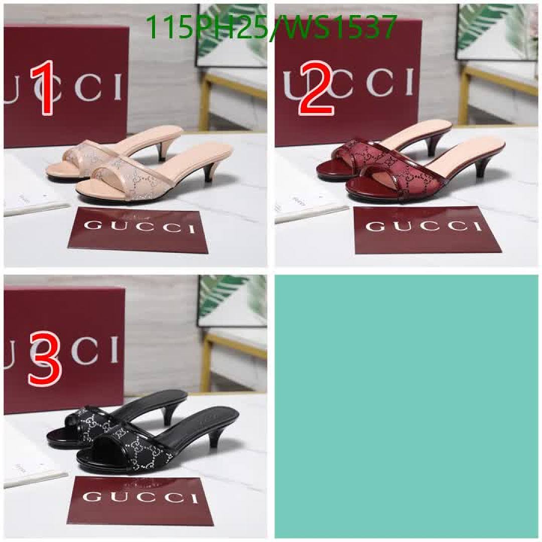 Gucci-Women Shoes Code: WS1537 $: 115USD