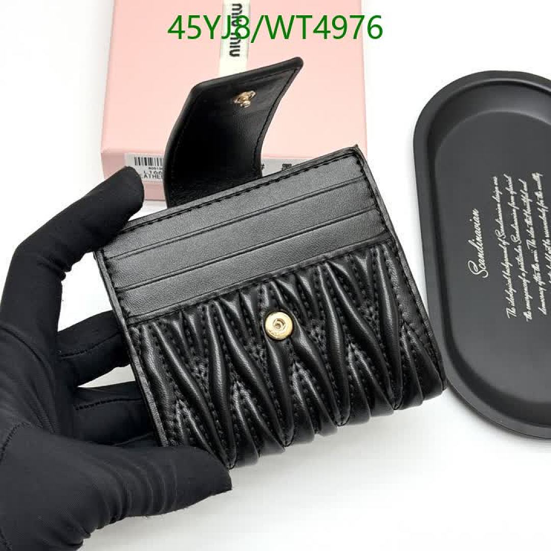 Miu Miu-Wallet-4A Quality Code: WT4976 $: 45USD