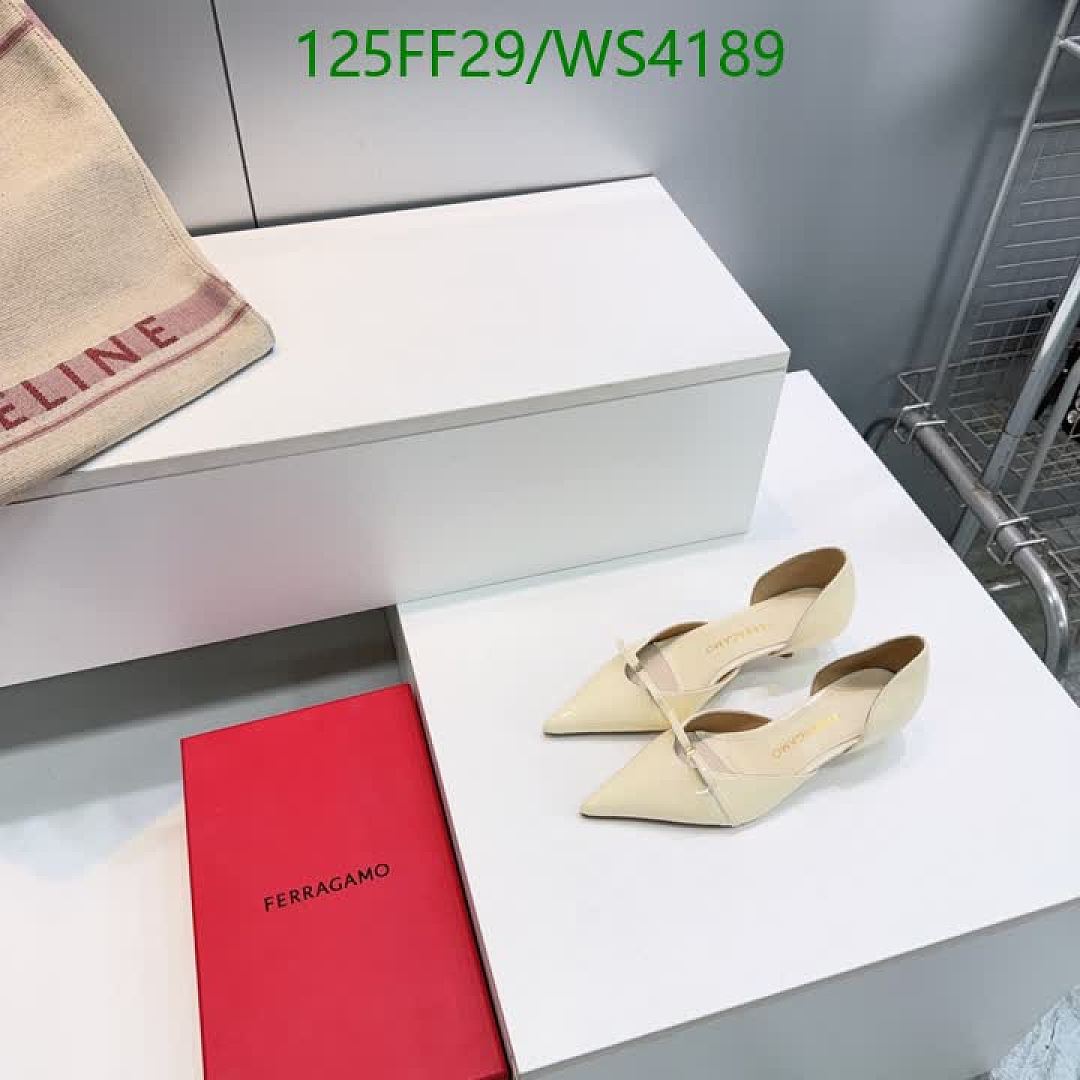 Ferragamo-Women Shoes Code: WS4189 $: 125USD