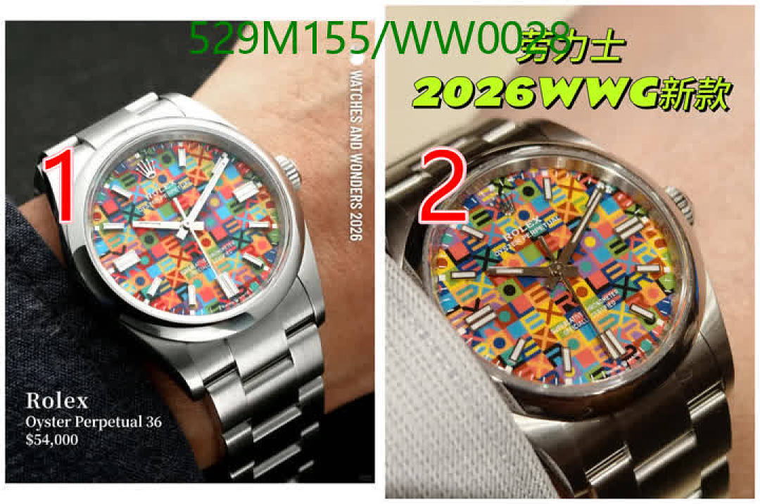 Rolex-Watch-Mirror Quality Code: WW0028 $: 529USD