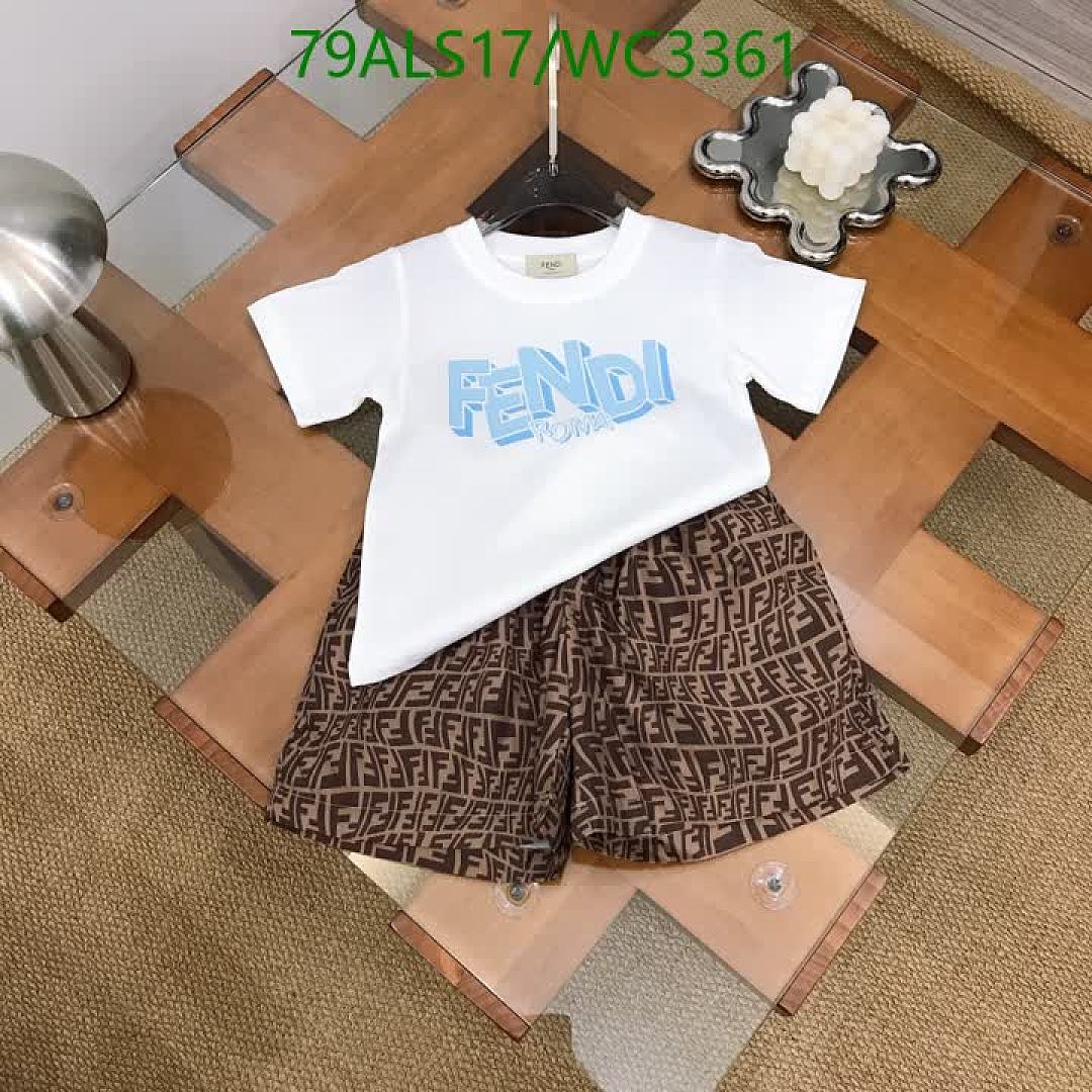 Fendi-Kids clothing Code: WC3361 $: 79USD