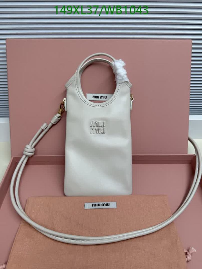 Miu Miu-Bag-Mirror Quality Code: WB1043 $: 149USD