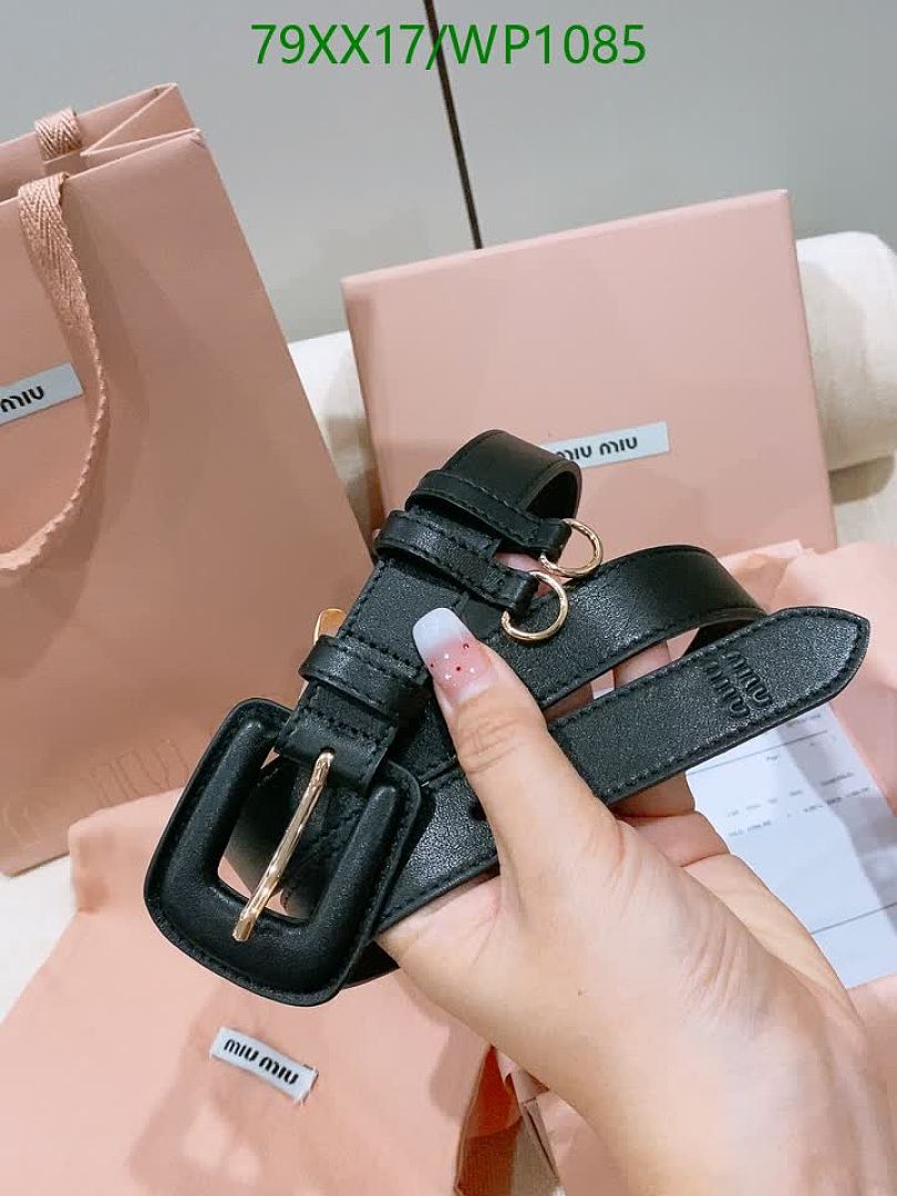 MIU MIU-Belts Code: WP1085 $: 79USD