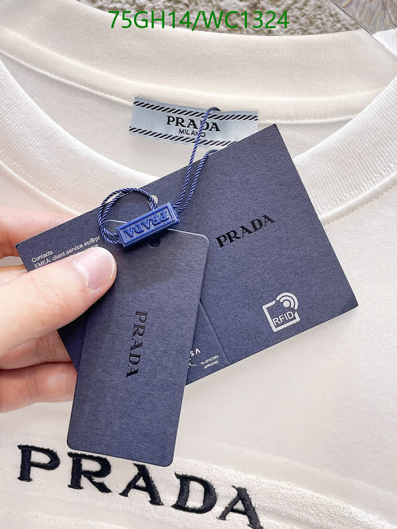 Prada-Clothing Code: WC1324 $: 75USD