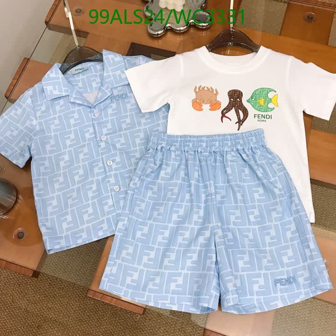 Fendi-Kids clothing Code: WC3331 $: 99USD
