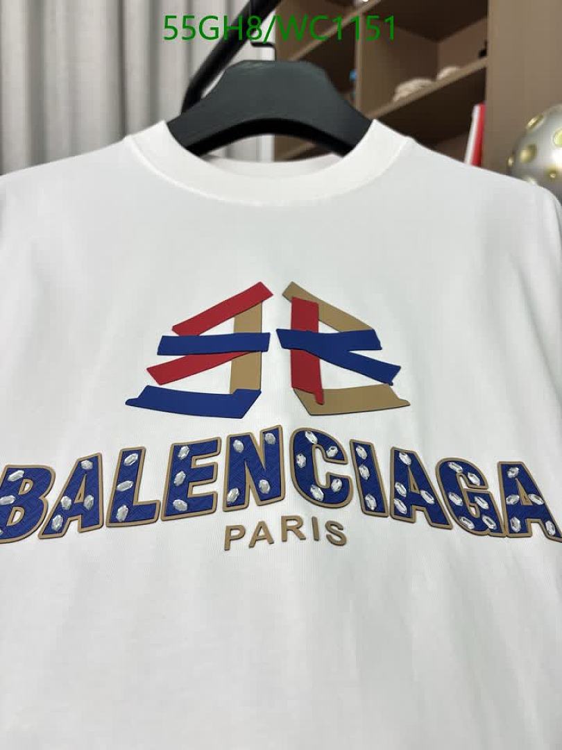 Balenciaga-Clothing Code: WC1151 $: 55USD