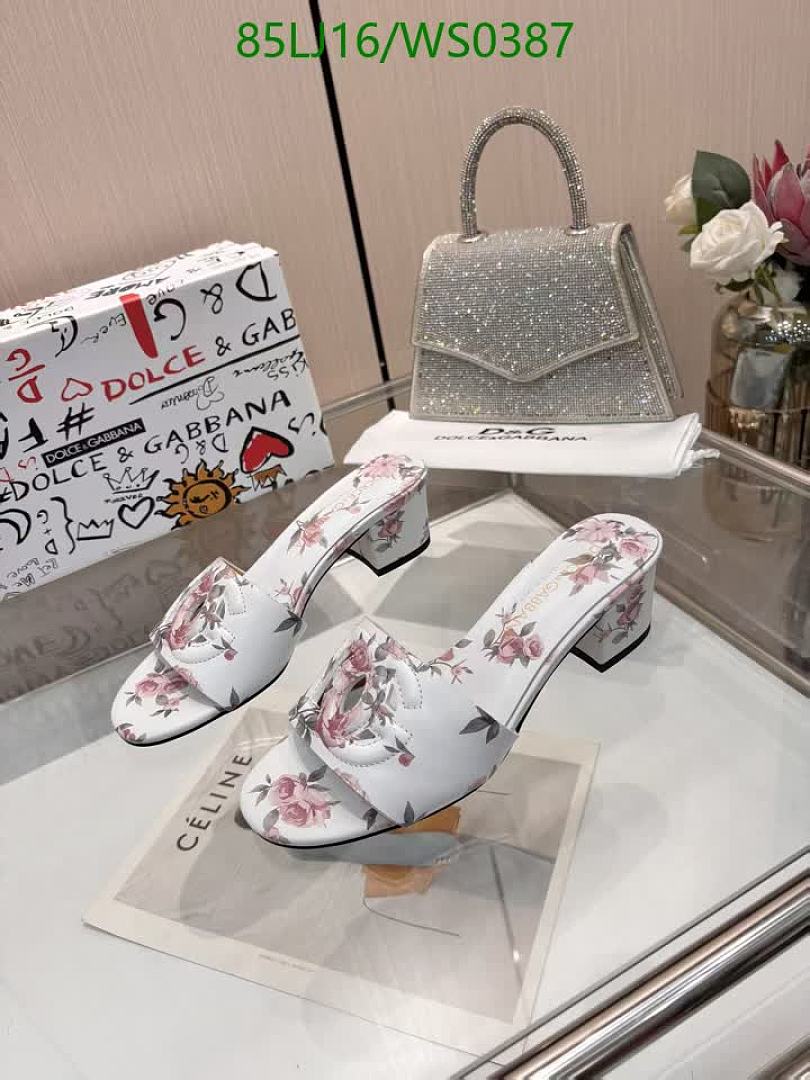 D&G-Women Shoes Code: WS0387 $: 85USD