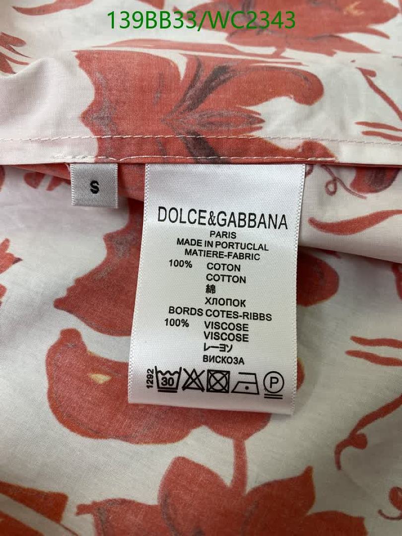 D&G-Clothing Code: WC2343 $: 139USD