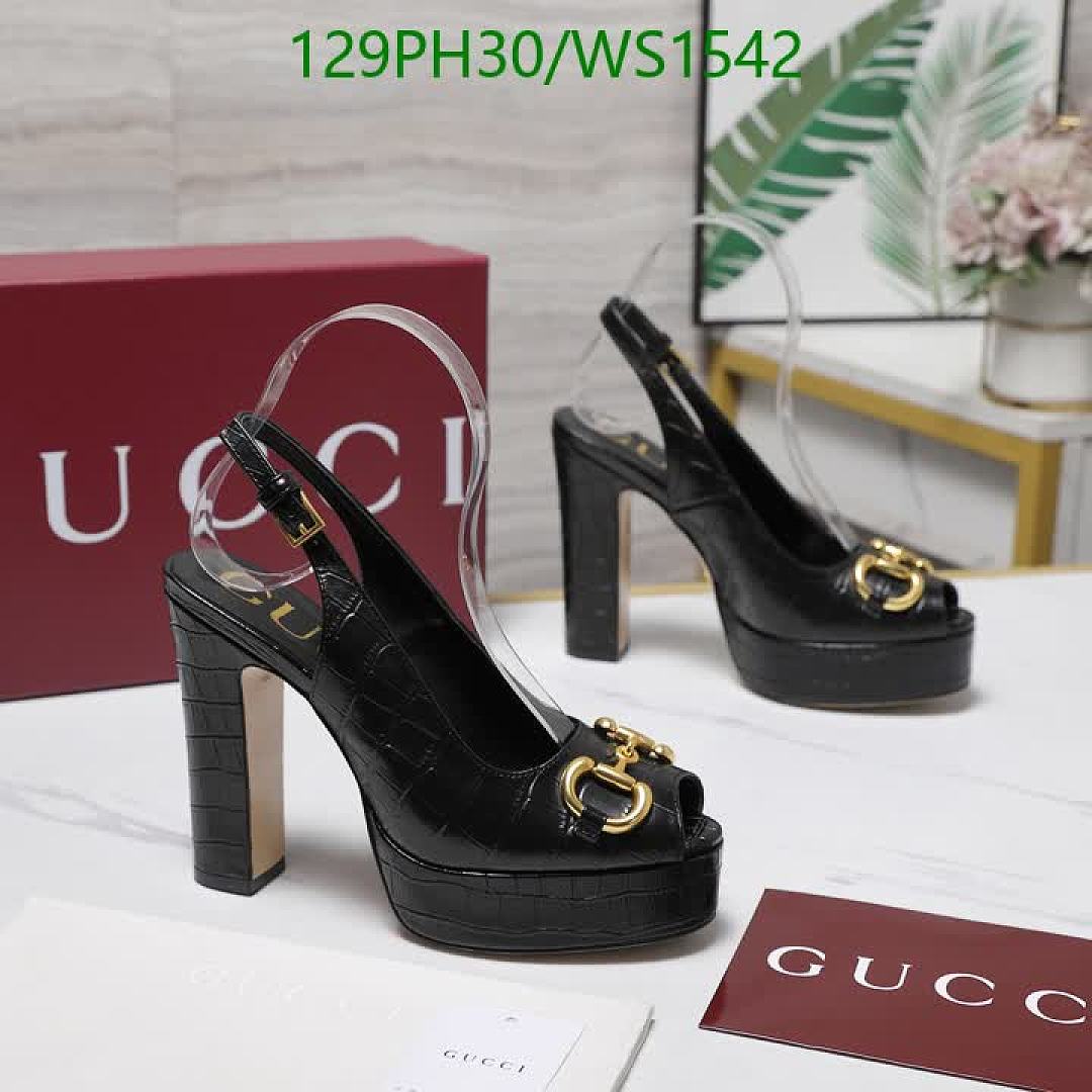 Gucci-Women Shoes Code: WS1542 $: 129USD