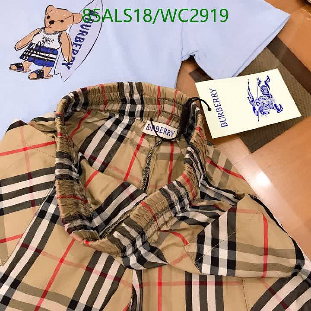 Burberry-Kids Clothing Code: WC2919 $: 85USD