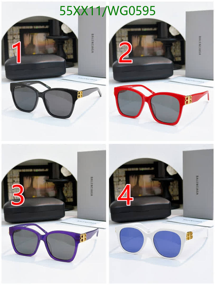 Balenciaga-Glasses Code: WG0595 $: 55USD