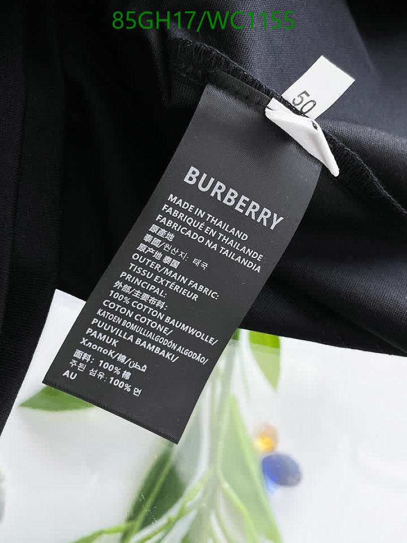 Burberry-Clothing Code: WC1155 $: 85USD