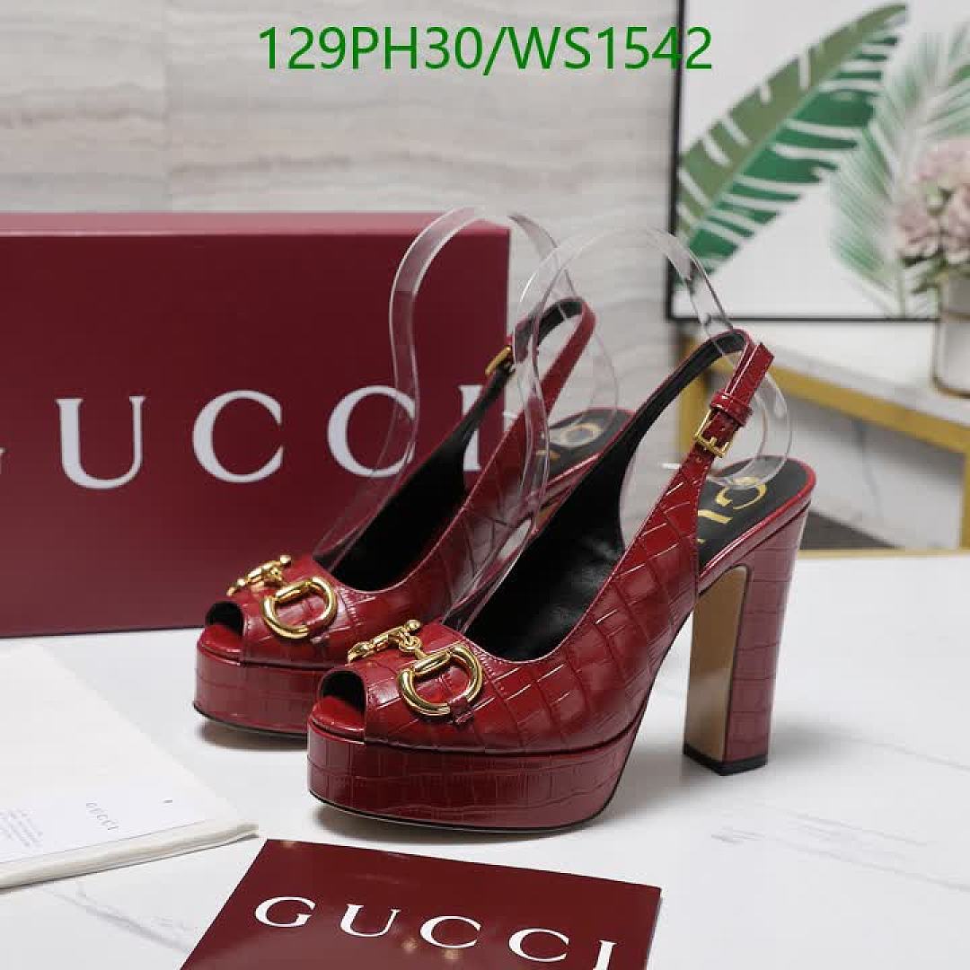 Gucci-Women Shoes Code: WS1542 $: 129USD