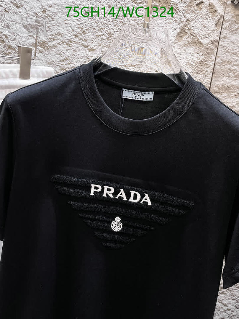 Prada-Clothing Code: WC1324 $: 75USD