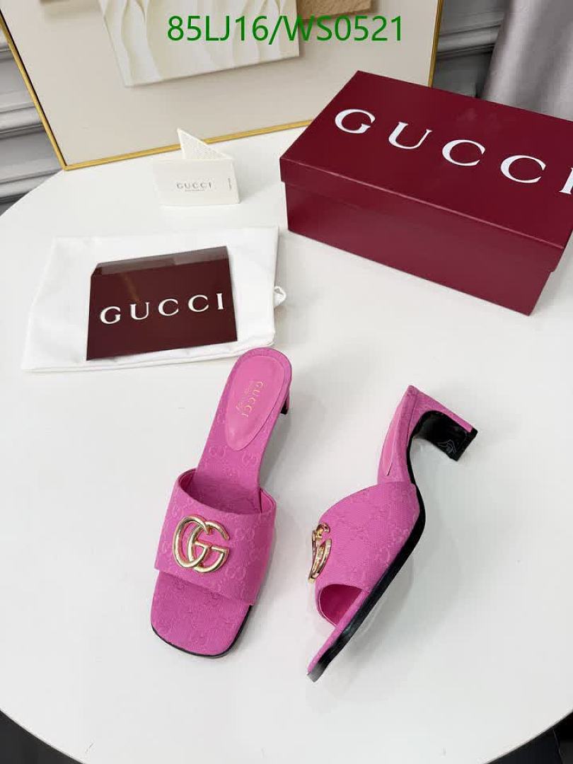 Gucci-Women Shoes Code: WS0521 $: 85USD