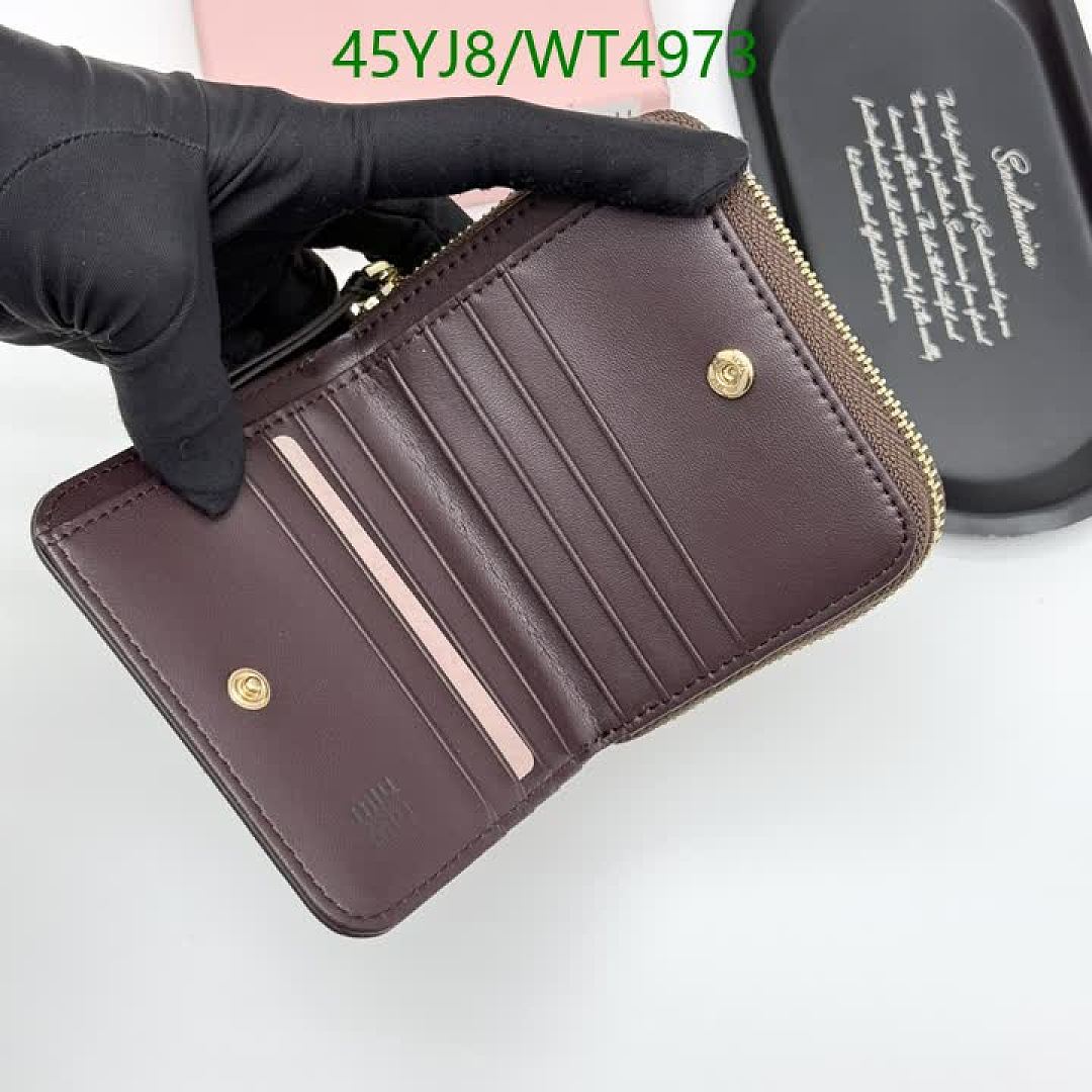 Miu Miu-Wallet-4A Quality Code: WT4973 $: 45USD
