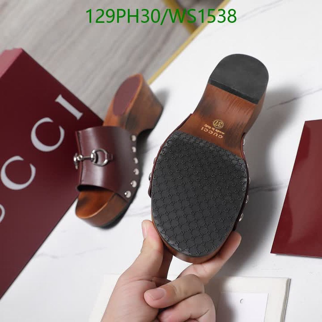 Gucci-Women Shoes Code: WS1538 $: 129USD