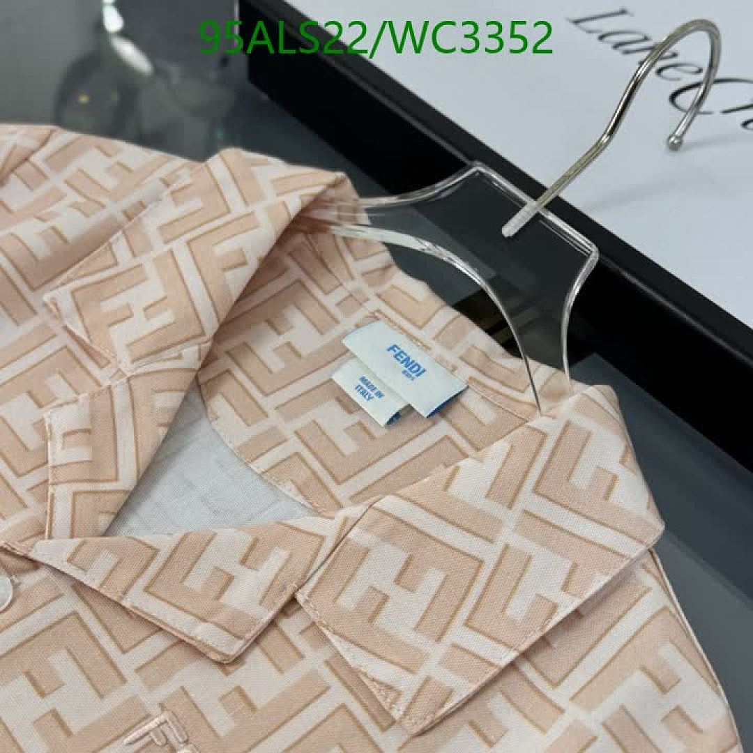 Fendi-Kids clothing Code: WC3352 $: 95USD