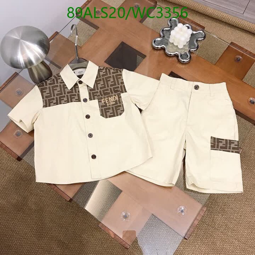 Fendi-Kids clothing Code: WC3356 $: 89USD