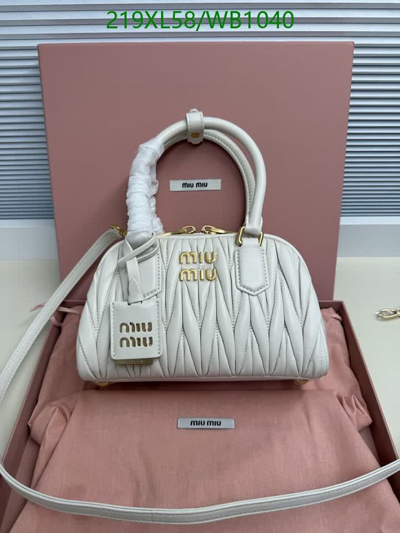 Miu Miu-Bag-Mirror Quality Code: WB1040 $: 219USD
