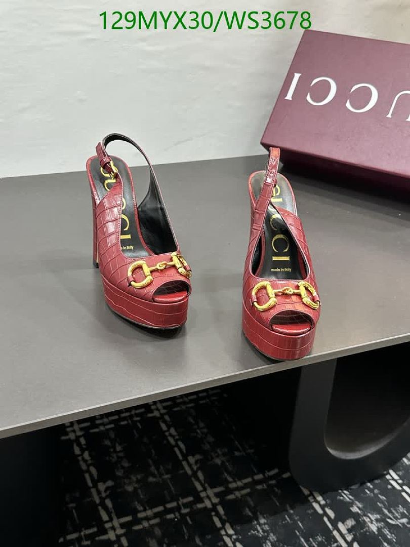 Gucci-Women Shoes Code: WS3678 $: 129USD