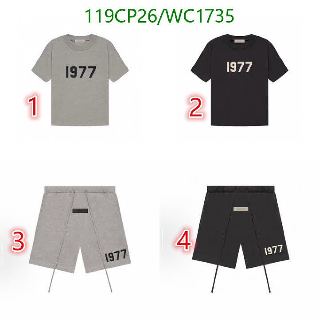 Essentials-Clothing Code: WC1735