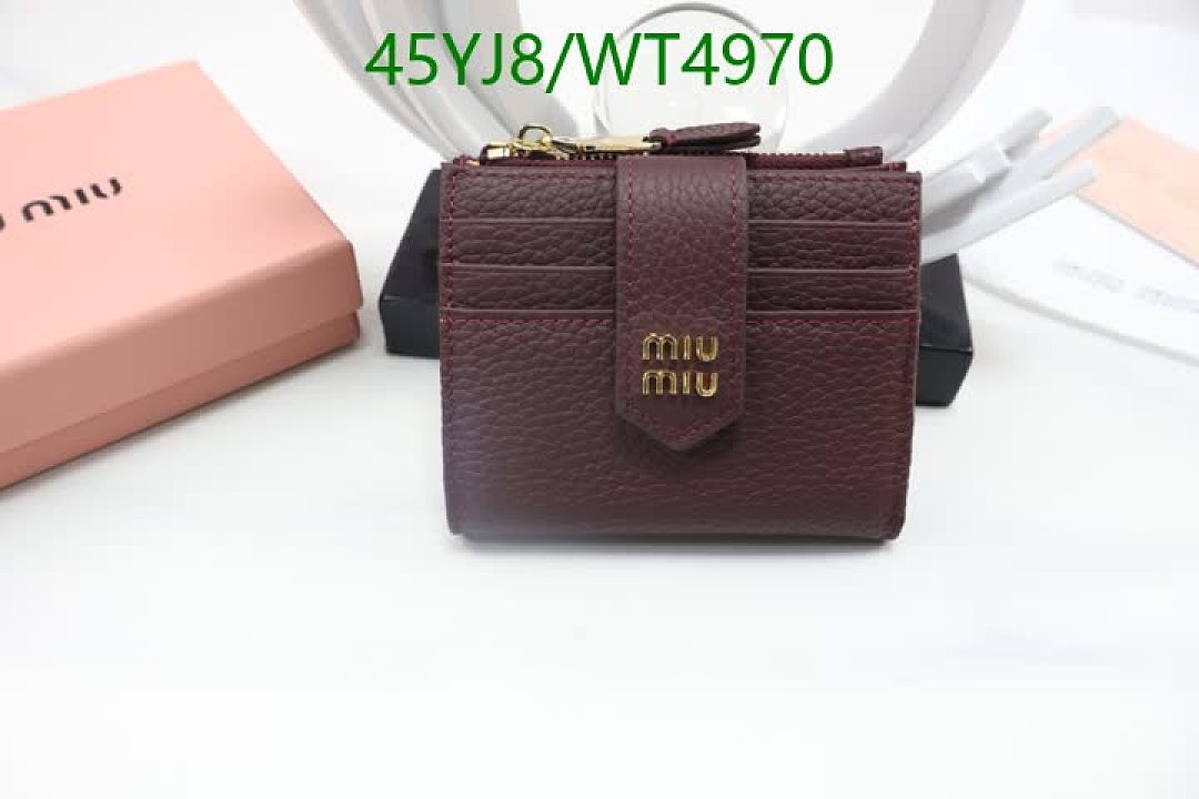 Miu Miu-Wallet-4A Quality Code: WT4970 $: 45USD