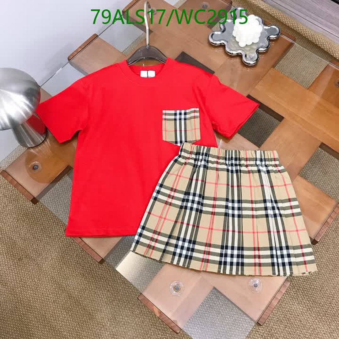 Burberry-Kids Clothing Code: WC2915 $: 79USD