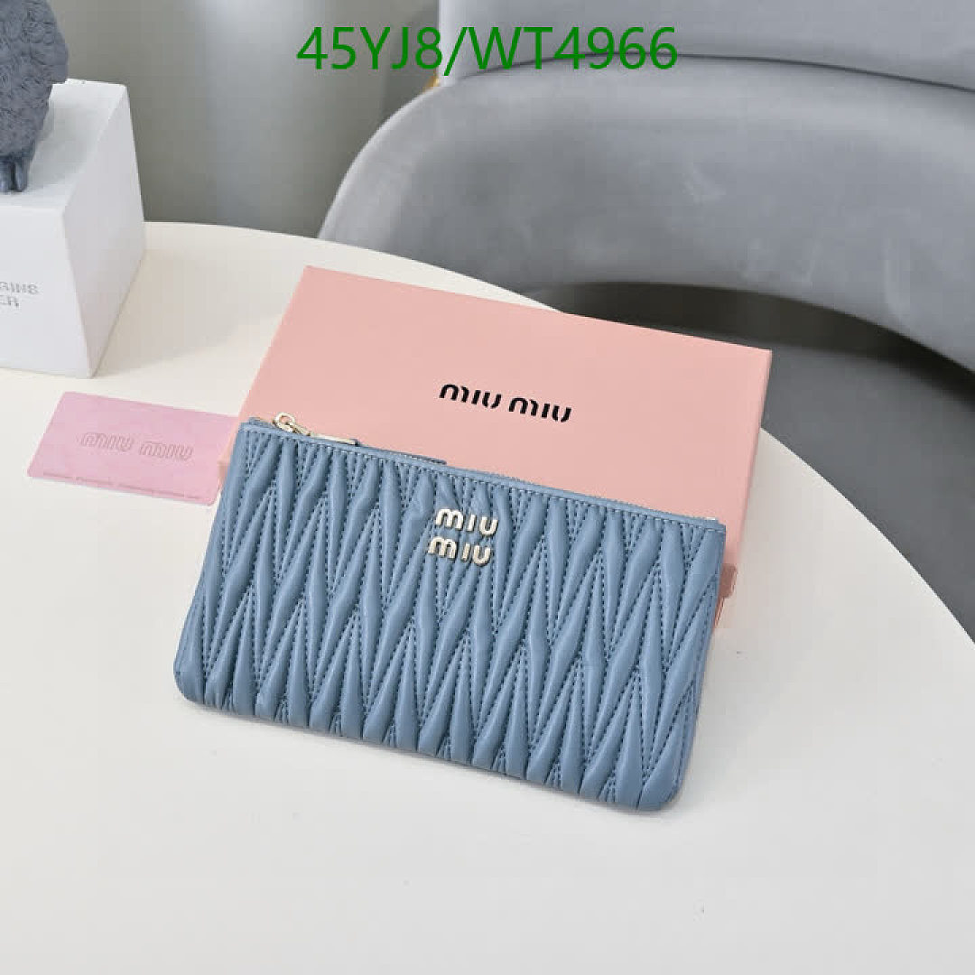 Miu Miu-Wallet-4A Quality Code: WT4966 $: 45USD