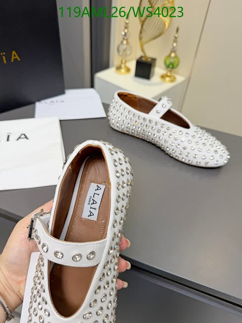 Alaia-Women Shoes Code: WS4023 $: 119USD