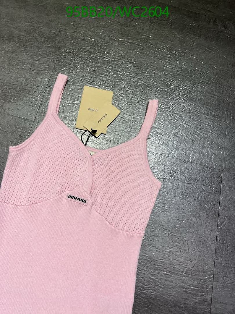 Miu Miu-Clothing Code: WC2604 $: 95USD