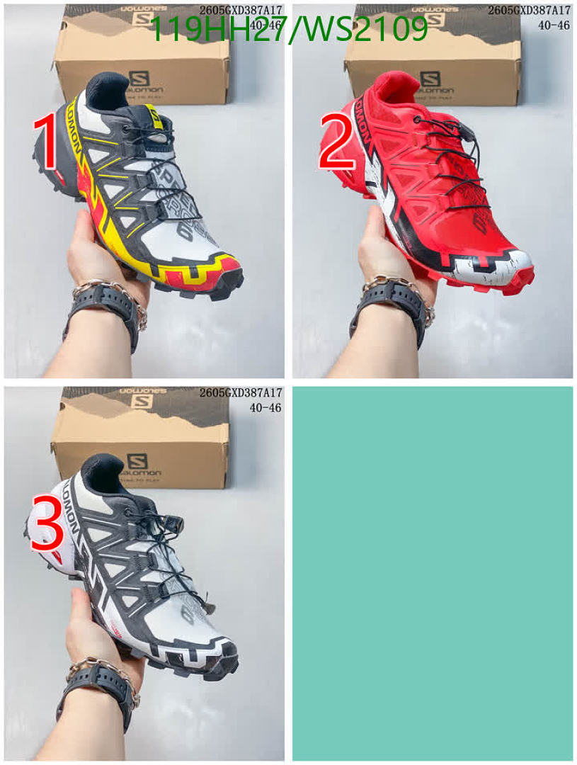 Salomon-Men shoes Code: WS2109 $: 119USD