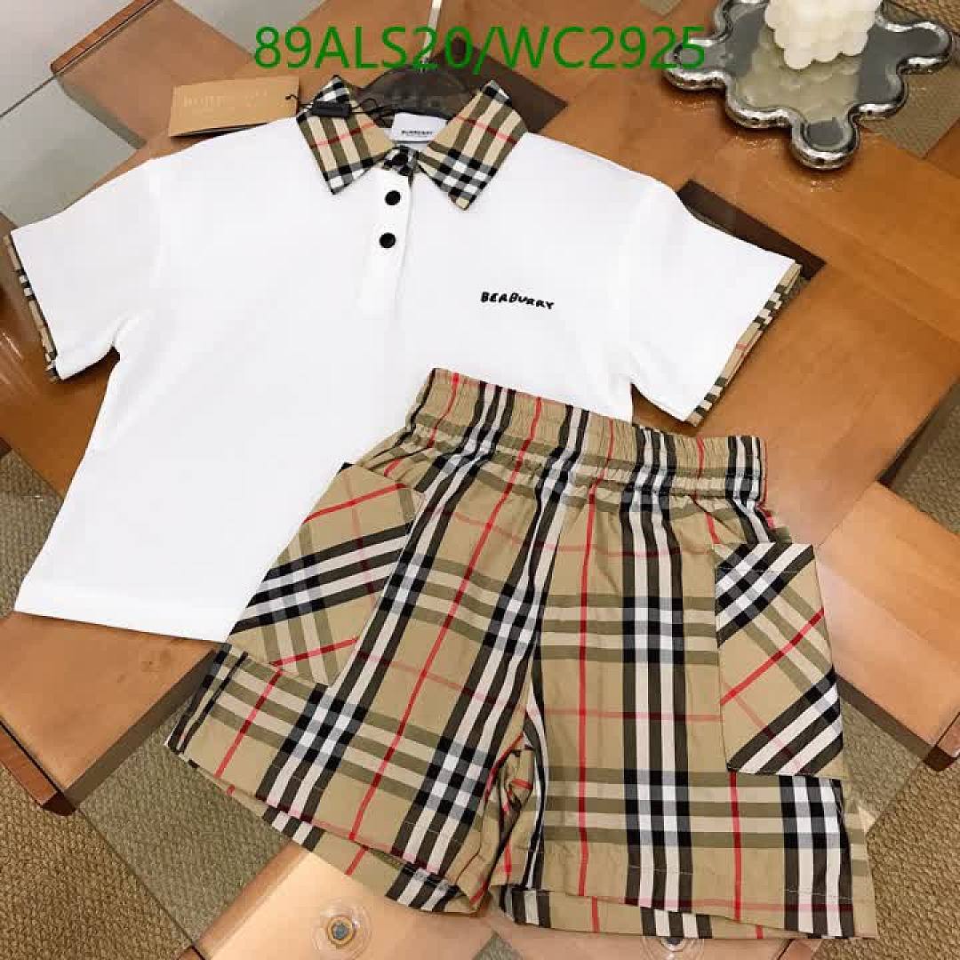 Burberry-Kids Clothing Code: WC2925 $: 89USD