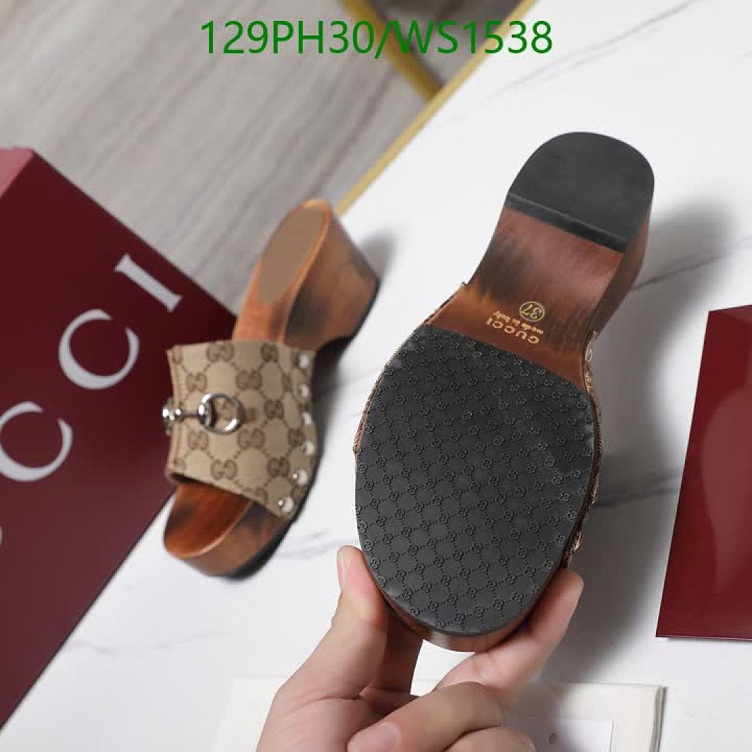 Gucci-Women Shoes Code: WS1538 $: 129USD