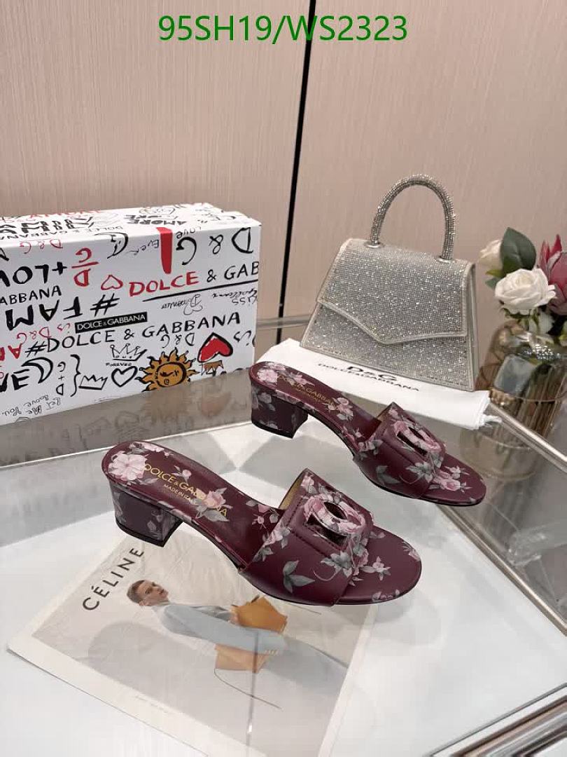 D&G-Women Shoes Code: WS2323 $: 95USD