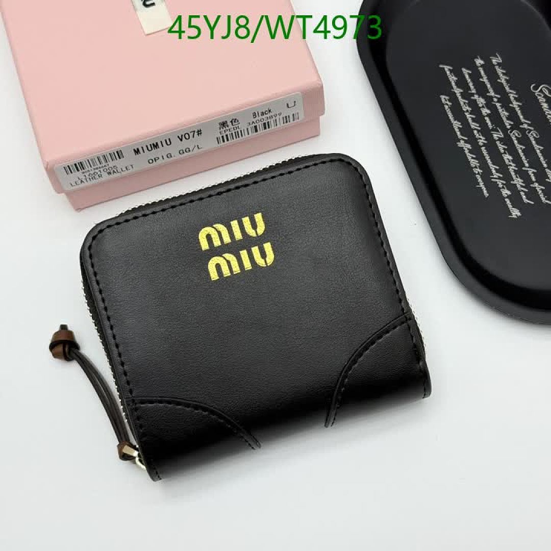Miu Miu-Wallet-4A Quality Code: WT4973 $: 45USD