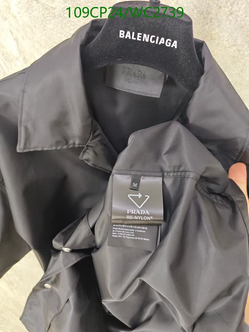 Prada-Clothing Code: WC2739 $: 109USD