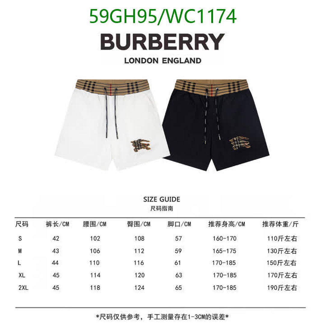 Burberry-Clothing Code: WC1174 $: 59USD