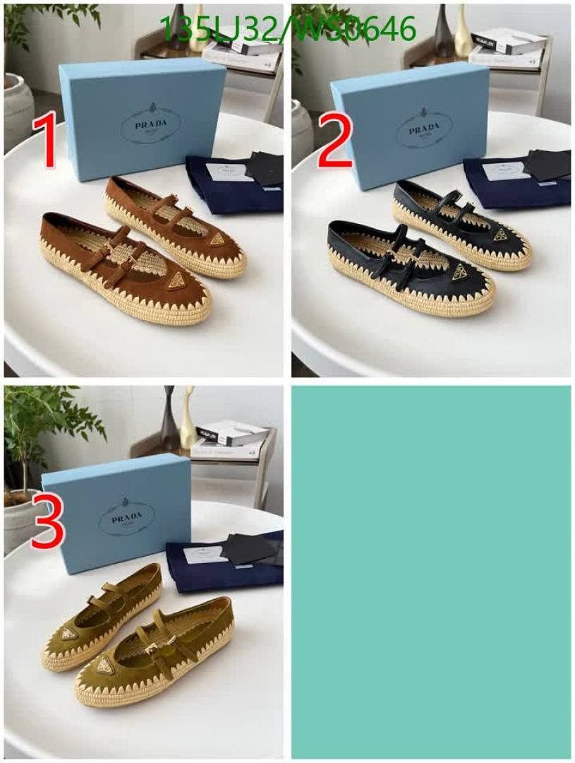 Prada-Women Shoes Code: WS0646 $: 135USD