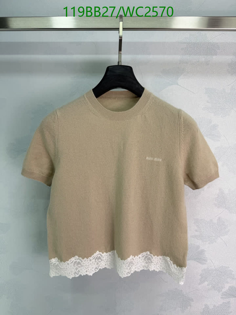 Miu Miu-Clothing Code: WC2570 $: 119USD