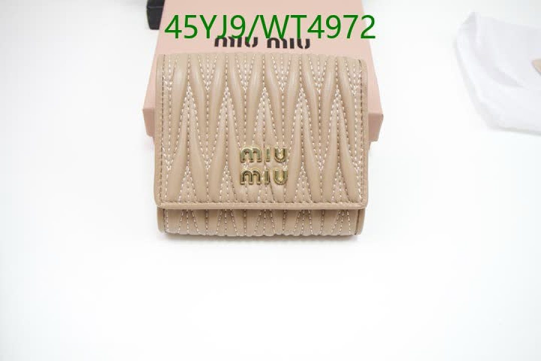 Miu Miu-Wallet-4A Quality Code: WT4972 $: 45USD